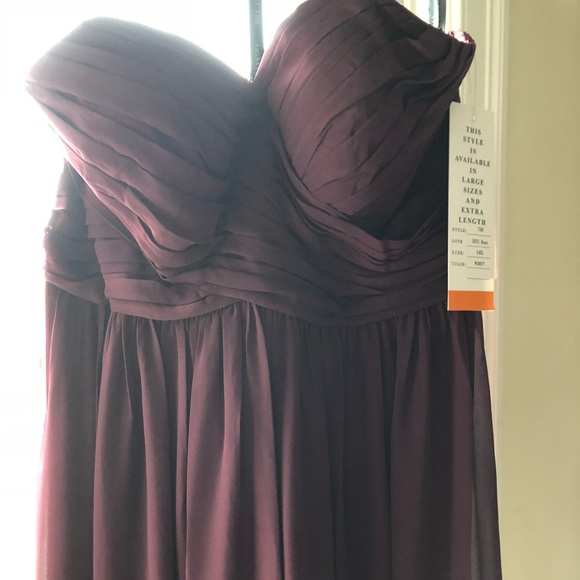 Bill Levkoff WINE size 14 extra length - Picture 3 of 3